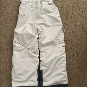 Bugaboo White Snow Pants Columbia Brand Size XS unisex